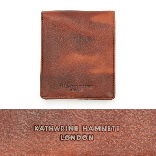 キャサリンハムネット フルイド 二つ折り財布 KATHARINE HAMNETT LONDON 490-59200