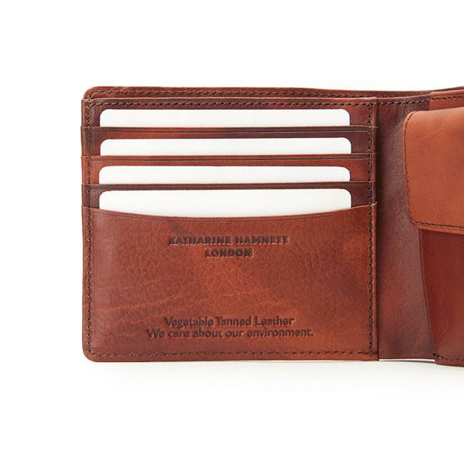 キャサリンハムネット フルイド 二つ折り財布 KATHARINE HAMNETT LONDON 490-59200