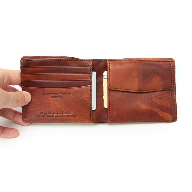 キャサリンハムネット フルイド 二つ折り財布 KATHARINE HAMNETT LONDON 490-59200