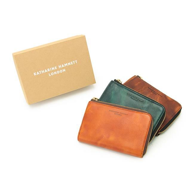 新品！キャサリンハムネット ☆ 長財布 ベジタブルタンニン鞣し製法 BOX付き ヨドバシ.com - キャサリンハムネット KATHARINE HAMNETT
