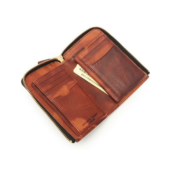 キャサリンハムネット フルイド ミドル財布 KATHARINE HAMNETT LONDON 490-59202