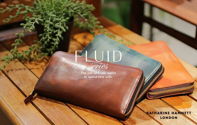 キャサリンハムネット フルイド 長財布 KATHARINE HAMNETT LONDON 490-59204