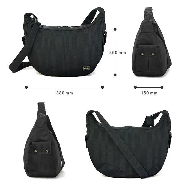 ポーター タンゴブラック ショルダーバッグ 638-07187