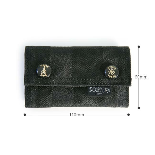 ポーター タンゴブラック キーケース 638-07804
