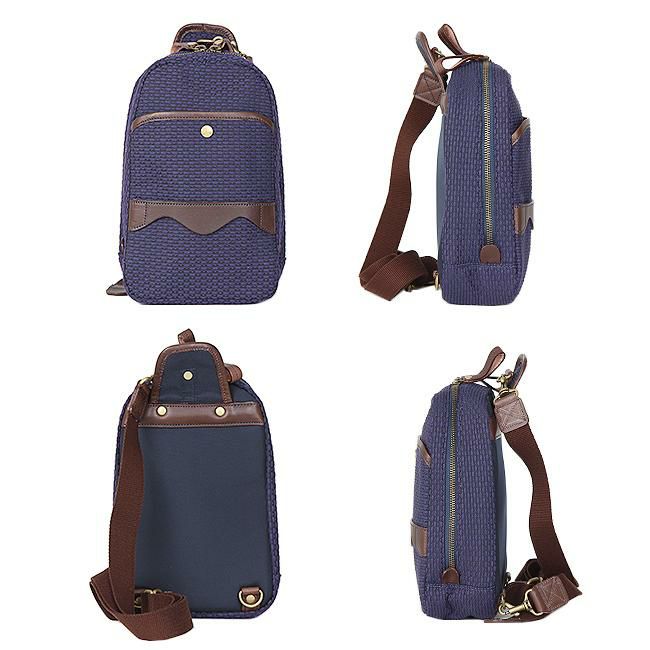 マッカモン 刺子 ボディバッグ  680902