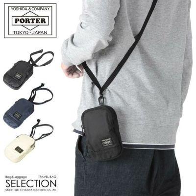 極美品 porter フラッシュ ショルダーポーチ ブラック 極美品 porter フラッシュ ショルダーポーチ ブラック