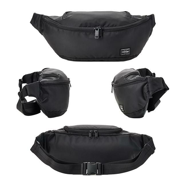 [PORTER]ポーター フラッシュ ウエストバッグ(L)689-05952 PORTER ポーター フラッシュ ウエストバッグ(S) 689-05953 吉田カバン