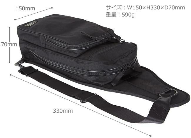 良品 PORTER ポーター ハイブリッド スリング ボディバッグ HYBRID（PORTER） ポーター ハイブリッド スリングショルダー