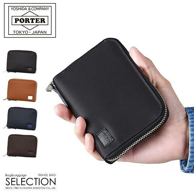 ポーター　二つ折り財布 吉田カバン/ポーター/リフト/ラウンドファスナー二つ折り財布【822