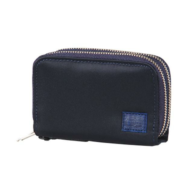 美品 レア PORTER 1950 ドット キーケース コインケース付きネイビー Amazon.co.jp: (ポーター) PORTER キーケース コインケース