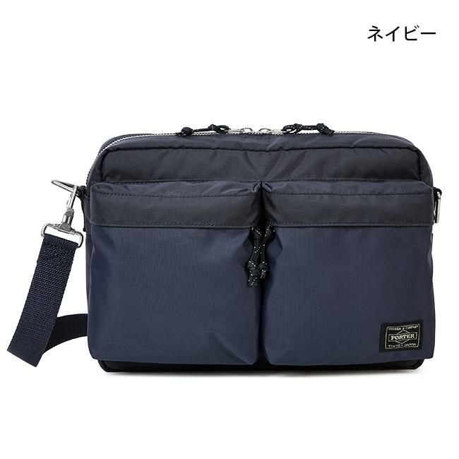 美品✨️ポーター　ショルダーバッグ　ナイロン　ネイビー　フォース PORTER ポーター フォース ショルダーバッグ 855-07415 ネイビー