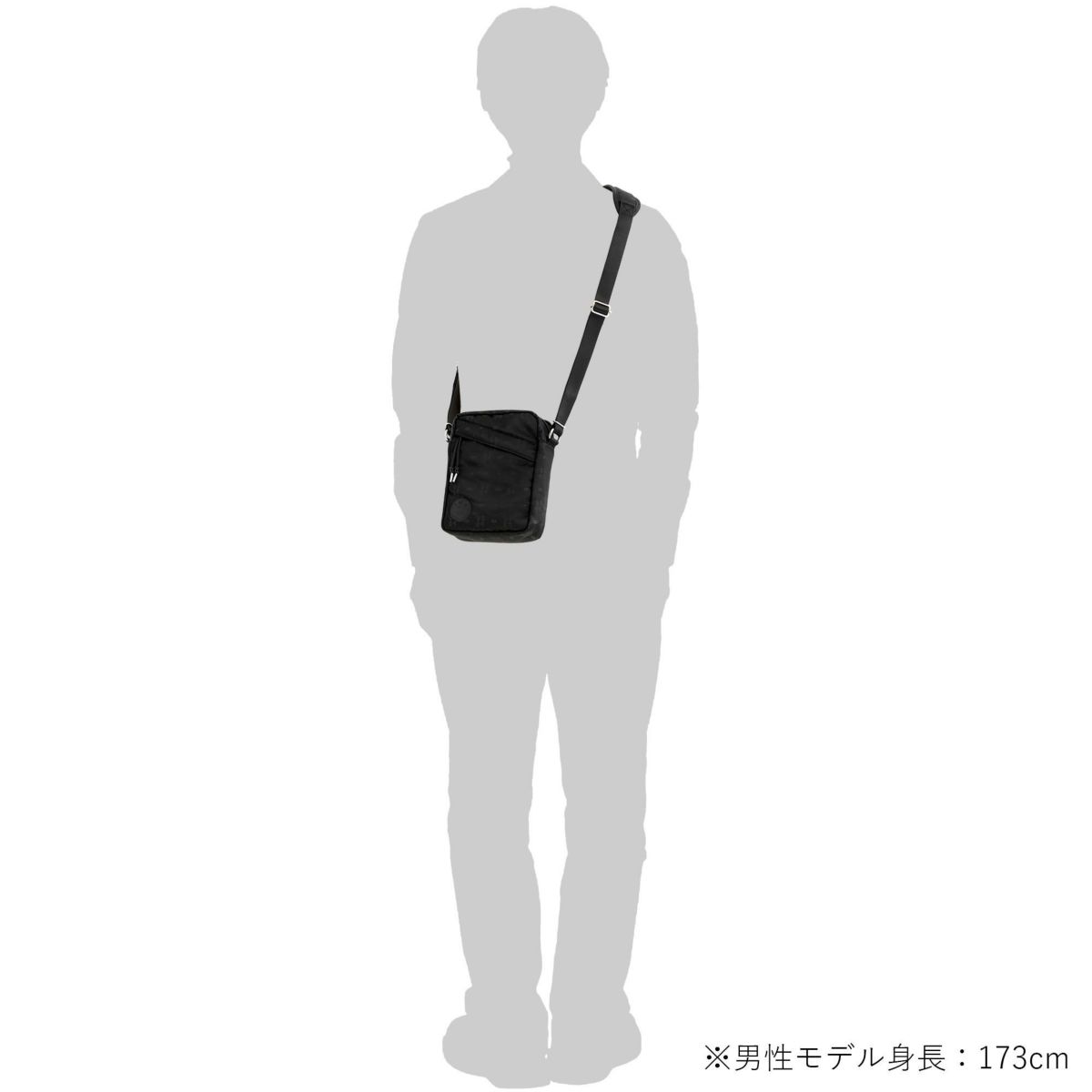 POTR モノグラム バーティカル ショルダーバッグ 998-19805 MONOGRAM 吉田カバン