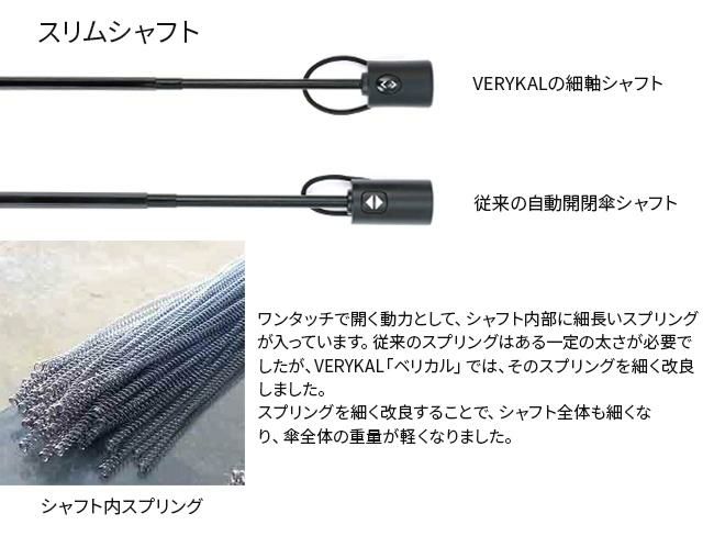 バグスロウ×アンベル ベリカル 折りたたみ傘 自動開閉 Amvel VERYKAL bugSlaw A1553