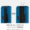 エースデザイン オーバル スーツケース  ace-06423