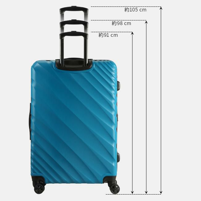 エースデザイン オーバル スーツケース  ace-06423