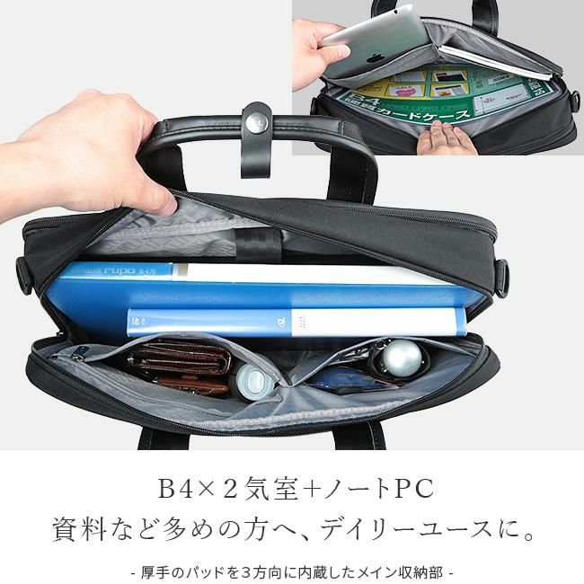 エース ジーンレーベル リテントリー ブリーフケース ace.GENE LABEL ace-55162