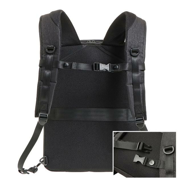 美品　エース ガジェタブルヘザー 62982 ビジネスリュック 13L ブラック 美品 エース ガジェタブルヘザー 62982 ビジネスリュック 13L