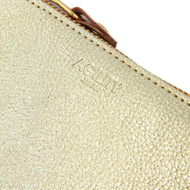 アジリティ アリニエショート 二つ折り財布 AGILITY aj-0346-lc