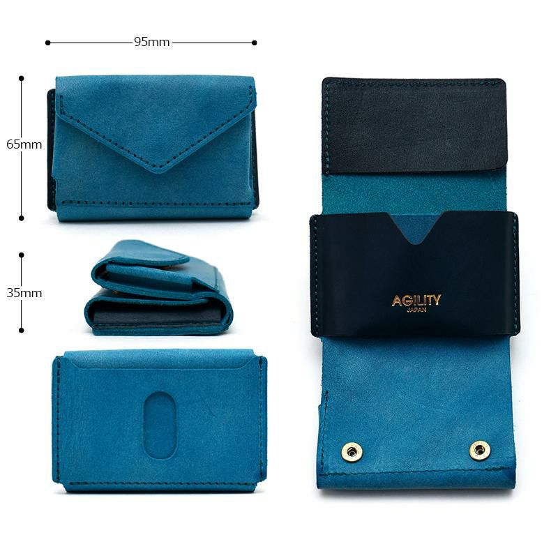 アジリティ ナノウォレット 三つ折り財布 AGILITY aj-0518