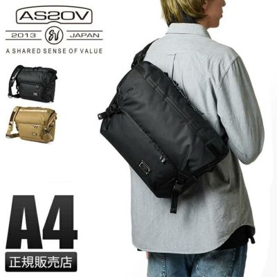 A2SOV(アッソブ) コーデュラ ドビー ウエストバッグ AS2OV アッソブ ボディバッグ コーデュラドビー メンズ