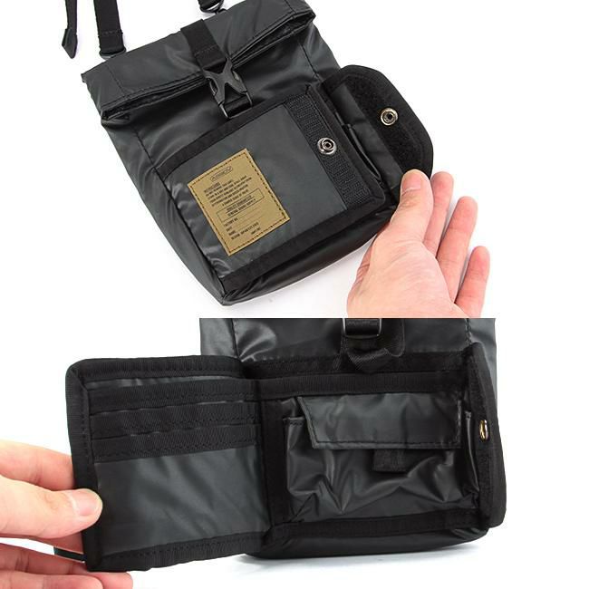 アッソブ ナイロンポリカーボネイト ショルダーウォレット A2SOV as2ov-152038