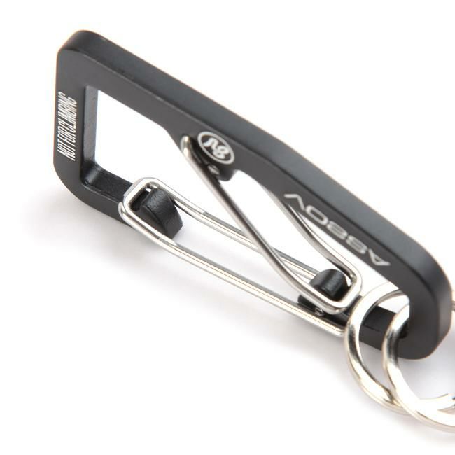 アッソブ ダブルカラビナ キーケース キーホルダー A2SOV as2ov-201700