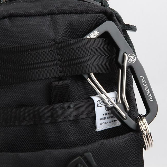 アッソブ ダブルカラビナ キーケース キーホルダー A2SOV as2ov-201700