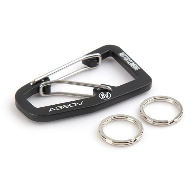 アッソブ ダブルカラビナ キーケース キーホルダー A2SOV as2ov-201700