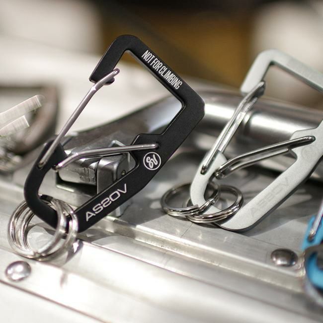 アッソブ ダブルカラビナ キーケース キーホルダー A2SOV as2ov-201700