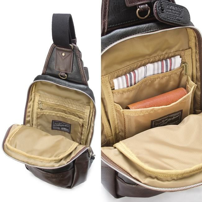 アヴィレックス ラルガ ボディバッグ AVIREX ax2031