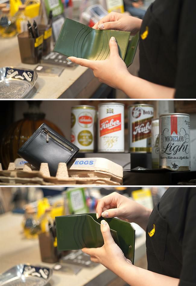 バッカス イングラサット 二つ折り財布  bacchus-001