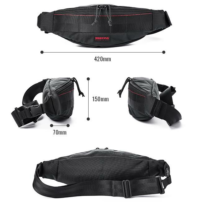 ブリーフィング USA ウエストバッグ BRIEFING brf071219