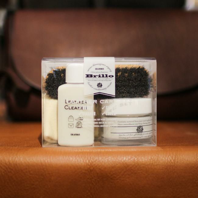 コロンブス  レザーケア  brillo-set