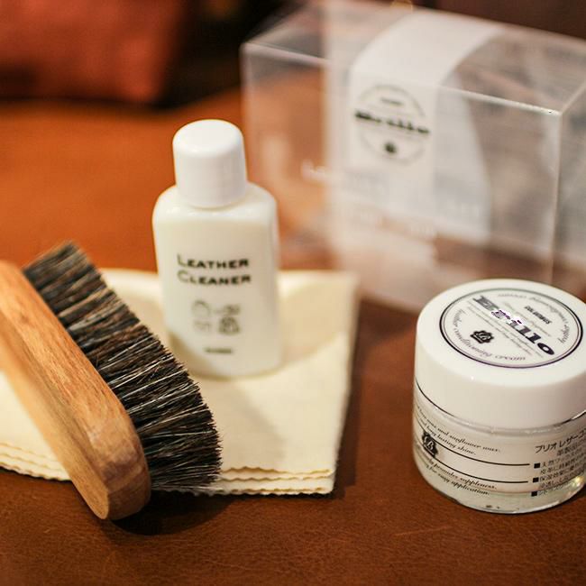 コロンブス  レザーケア  brillo-set
