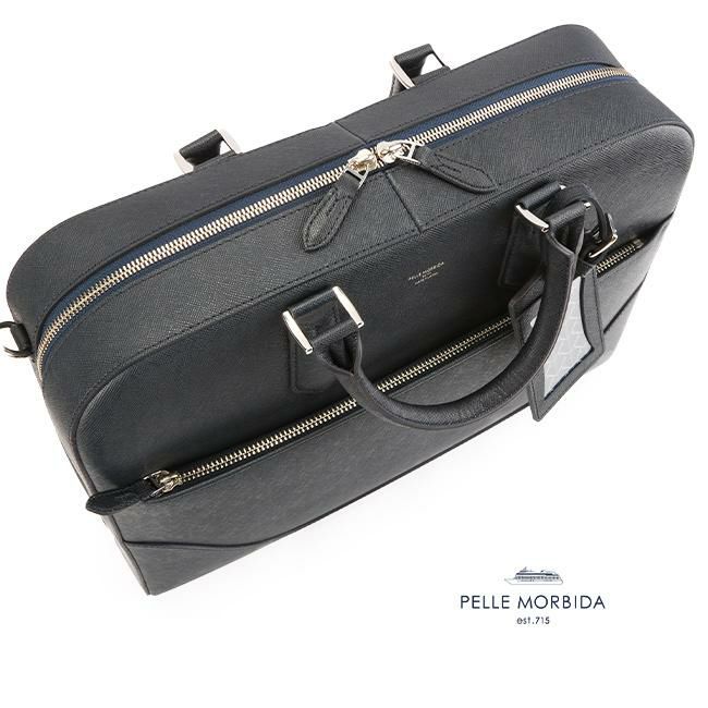 ペッレモルビダ キャピターノ ブリーフケース PELLE MORBIDA ca015