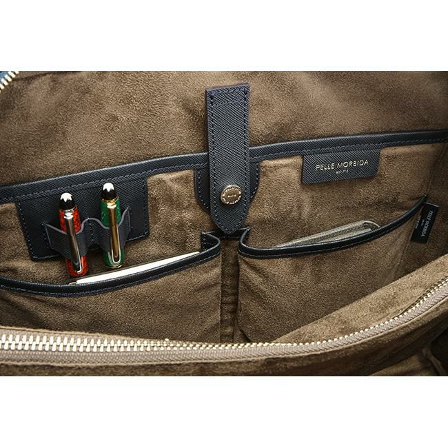 ペッレモルビダ キャピターノ ブリーフケース PELLE MORBIDA ca015