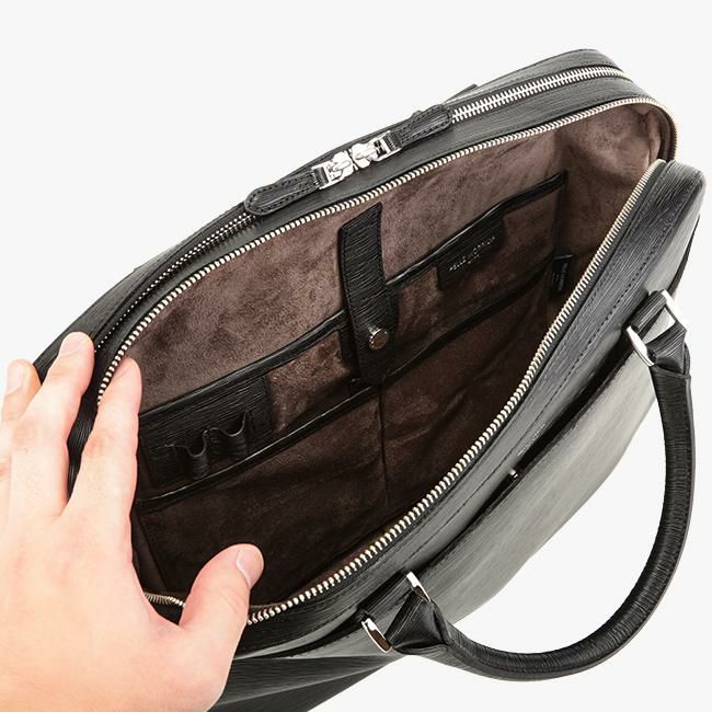ペッレモルビダ キャピターノ ブリーフケース PELLE MORBIDA ca202