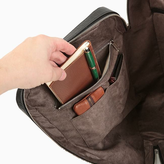 ペッレモルビダ キャピターノ ビジネスリュック PELLE MORBIDA ca207