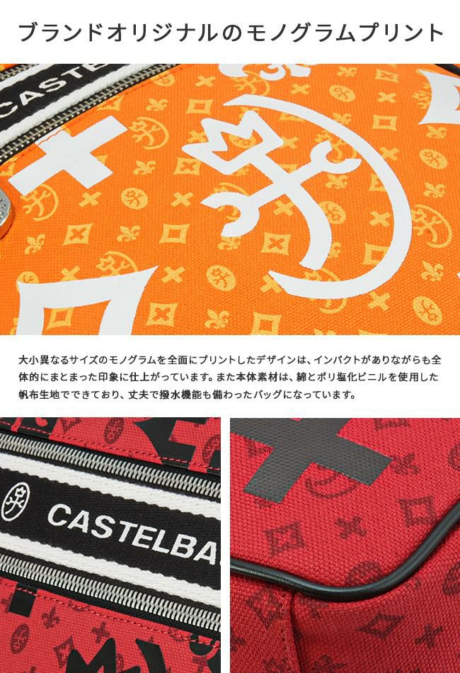 ✨️極美品✨️カステルバジャック　ハンドメイド　ナイロン　ブラウン　ロゴ CASTELBAJAC カステルバジャック サシャ ボディバッグ ワン