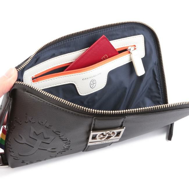 カステルバジャック ソルベ クラッチバッグ セカンドバッグ