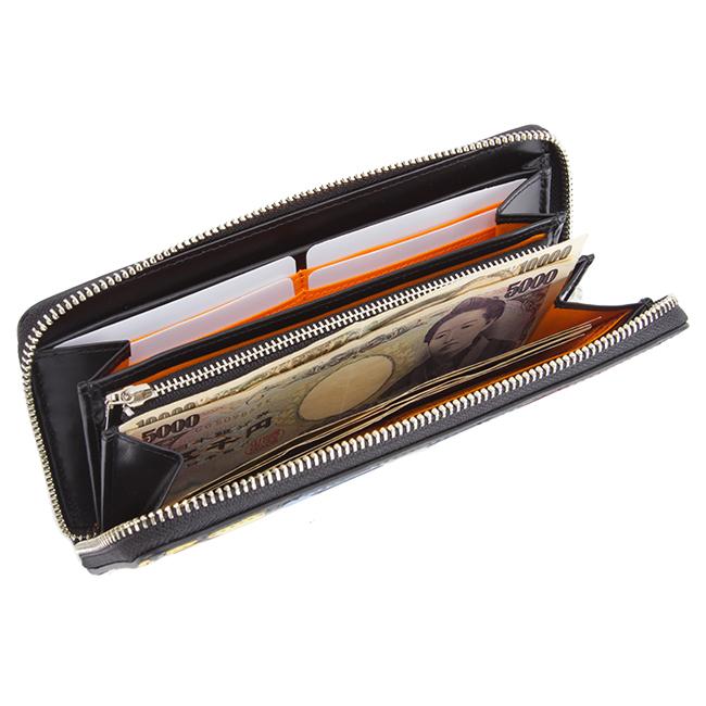 カステルバジャック クラー 長財布 あったかくっ 066622 ブラック