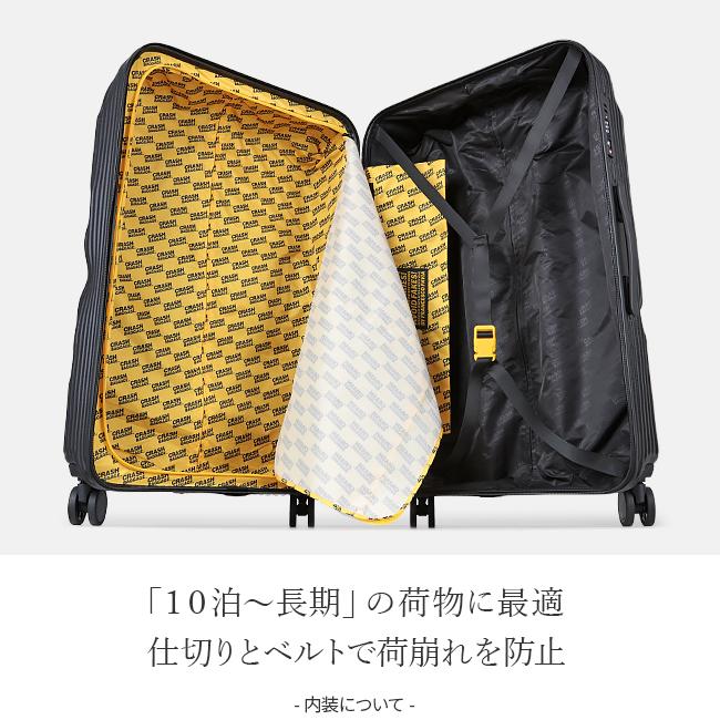 クラッシュバゲージ ストライプ コレクション スーツケース CRASH BAGGAGE cb153