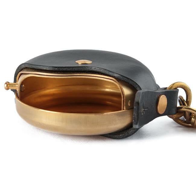 クランプ イタリアンレザー 携帯灰皿 レザーマルチケース cr-131