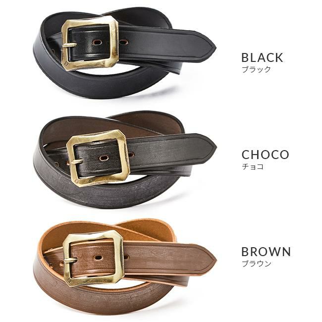 クランプ ブライドルレザー ベルト Cramp cr-218