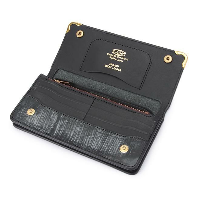 クランプ UKブライドルレザー 長財布 Cramp cr-901