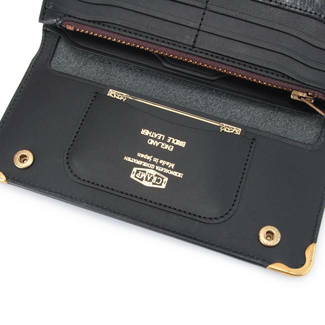 クランプ UKブライドルレザー 長財布 Cramp cr-901
