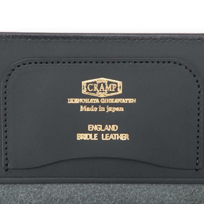 クランプ UKブライドルレザー 長財布 Cramp cr-901