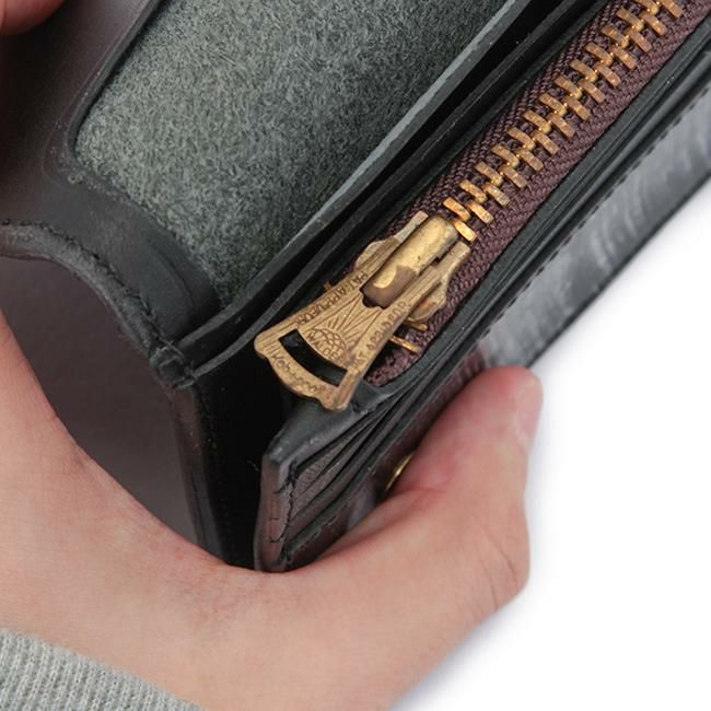 クランプ UKブライドルレザー 長財布 Cramp cr-901