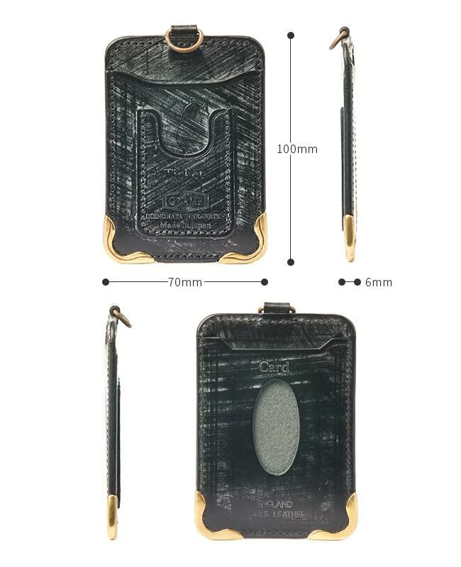 クランプ UKブライドルレザー カードケース 名刺入れ Cramp cr-912