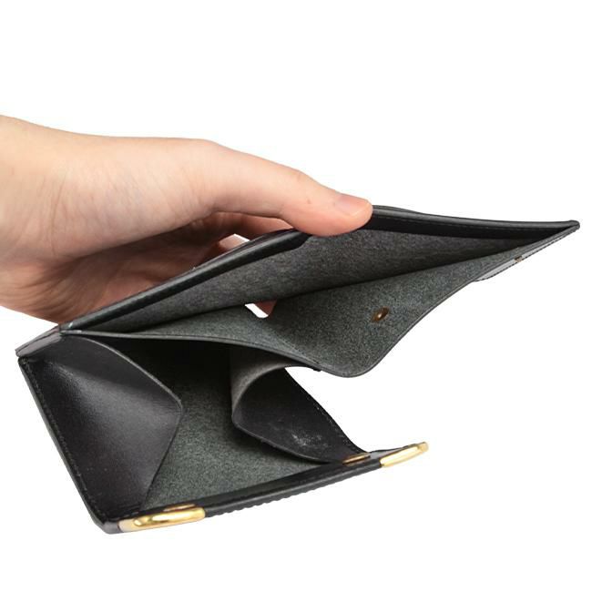 クランプ UKブライドルレザー 二つ折り財布 Cramp cr-915